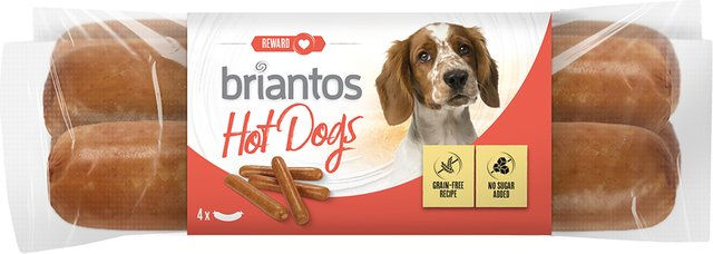 Briantos Hot Dog Würstchen für Hunde Sparpaket 8 x 55 g – Bild 1 von 1