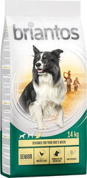 Produktbild von Briantos Hundefutter Senior Geflügel und Reis 2 x 14 kg