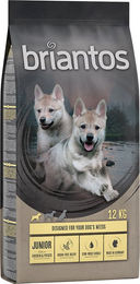 Produktbild von Briantos Junior Hundefutter Huhn Getreidefrei Kroketten 24 kg - 2 x 12 kg