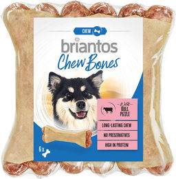 Produktbild von Briantos Kauknochen Ochsenziemer für Hunde getreidefrei 330 g
