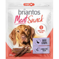 Produktbild von Briantos Meat Snacks Kausnack für Hunde mit Ente und Kaninchen getreidefrei und monoprotein 2 x 180 g - 2 x 180 g