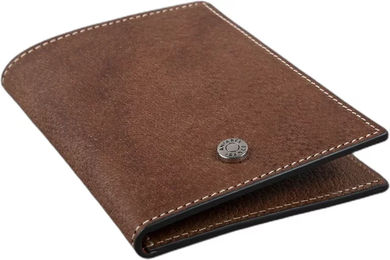 Produktbild von Brieftasche aus Leder Antarès Braun 10x14 cm Unisex