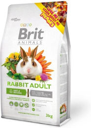 BRIT ANIMALS Rabbit Adult Complete Hauptfutter für ausgewachsene Kaninchen 3kg – Bild 1 von 2