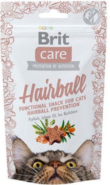 BRIT Care Cat Snack Hairball Katzenleckerli mit Geflügel und Lachs 50g - 50 g – Bild 1 von 9