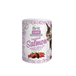 Produktbild von Brit Care Cat Snack Lachs mit Superfruits 3x100g