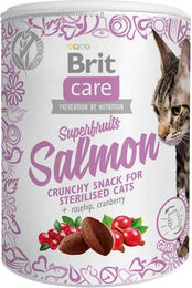 Produktbild von Brit Care Cat Snack Lachs mit Superfruits 6x100g