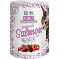 Produktbild von Brit Care Cat Snack Lachs mit Superfruits 6x100g
