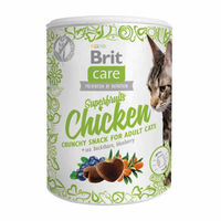 Produktbild von Brit Care Cat Snack Superfruits Huhn Adult Zahnpflege 100 g - 100 g