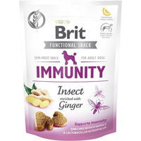 Produktbild von BRIT Care Dog Functional Snack Immunity Insekten und Lachs getreidefrei hypoallergen 150 g