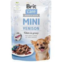 Produktbild von Brit Care Dog Mini Adult Hundefutter Stückchen in Sauce Wild Getreidefrei