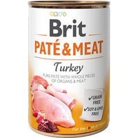Produktbild von BRIT Care Dog Pate & Meat Truthahn Pastete getreidefrei hypoallergen 6x400 g - 6 x 400 g