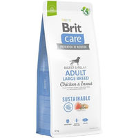 Produktbild von BRIT Care Dog Sustainable Adult Large Breed Hundefutter mit Huhn und Insekten 14kg