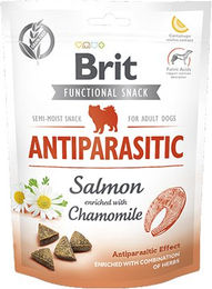 Brit Care Functional Snack Antiparasitic Lachs für erwachsene Hunde 150 g – Bild 1 von 1
