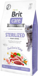 BRIT Care Getreidefreies Katzenfutter Sterilisiert Weight Control mit Ente und Truthahn Adult 2 kg - 2 kg – Bild 1 von 3
