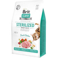Produktbild von Brit Care Getreidefreies Trockenfutter Sterilized Urinary Health für erwachsene Katzen 2 x 7 kg - 2 x 7 kg
