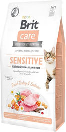 Produktbild von Brit Care GF Sensitive Katzenfutter Adult für empfindliche Verdauung 7kg