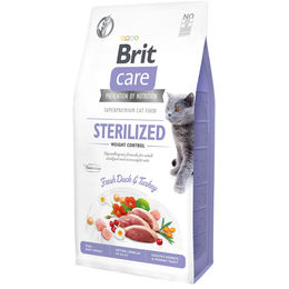 Produktbild von Brit Care GF Sterilized Weight Control Hundefutter für erwachsene Hunde zur Gewichtskontrolle 2x7kg