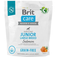 Produktbild von BRIT Care Grain-free Junior Large Breed Trockenfutter mit Lachs 1 kg getreidefrei - 1 kg