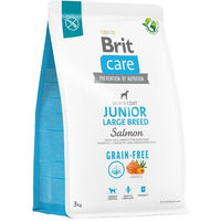 Produktbild von BRIT Care Grain-free Junior Large Breed Trockenfutter mit Lachs für große Hunde 3 kg - 3 kg