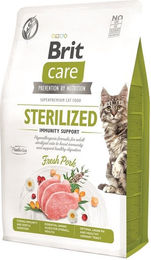 BRIT CARE Grain-Free Sterilized Immunity Katzenfutter Schwein Getreidefrei Hypoallergen Adult 7 kg - 7 kg – Bild 1 von 10