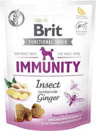 BRIT Care Hund Funktionssnack Immunity Insect mit Insekten und Lachs getreidefrei und hypoallergen 150 g - 150 g – Bild 1 von 2
