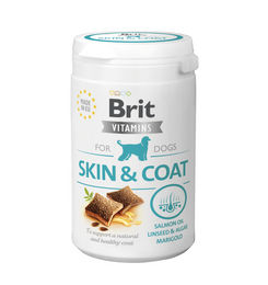 BRIT Care Hund Vitamine Skin & Coat Haut-Fell-Supplement für Adult Hunde getreidefrei 150g – Bild 1 von 2