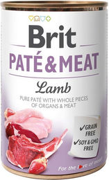 Produktbild von Brit Care Hundepaté Lamm und Huhn getreidefrei und hypoallergen 400g - 6 x 400 g