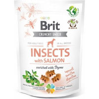 Produktbild von BRIT Care Hundesnacks mit Insekten und Lachs getreidefrei hypoallergen 200 g - 200 g