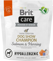 BRIT Care Hypoallergenic Dog Show Champion Hundefutter Adult Lachs und Hering 1 kg - 1 kg – Bild 1 von 2