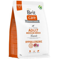Produktbild von BRIT Care Hypoallergenic Trockenfutter für erwachsene mittlere Hunderassen mit Lammfleisch - 3 kg