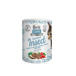 Brit Care Katzen Leckerli Superfruits mit Insekten und Lachs für adulte Katzen 100g - 100 g – Bild 1 von 5