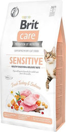BRIT Care Katzen Trockenfutter Sensitive Truthahn und Lachs Getreidefrei Adult 14 kg - 7 kg – Bild 1 von 3