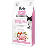 Produktbild von BRIT Care Katzenfutter Sterilized Sensitive Getreidefrei Kaninchen und Geflügel Adult 2 kg - 2 x 2 kg