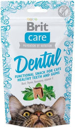 BRIT Care Katzensnacks Dental mit Truthahn, Geflügel und Lachs zur Zahnpflege 50g - 12 x 50 g – Bild 1 von 13