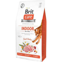 Produktbild von BRIT Care Katzentrockenfutter Huhn Indoor Anti-Stress Getreidefrei Adult 2 kg - 2 kg