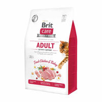 Produktbild von Brit Care Katzentrockenfutter Huhn und Truthahn Adult Getreidefrei Hypoallergen 400 g - 6 x 400 g