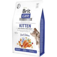 Produktbild von Brit Care Kitten Getreidefrei Lachs & Geflügel zur Unterstützung von Immunsystem und Verdauung 7 kg - 7 kg