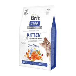 Brit Care Kitten Trockenfutter Lachs und Geflügel Getreidefrei Hypoallergen 2 kg - 2 kg – Bild 1 von 2
