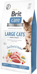 Brit Care Large Cats Power & Vitality Getreidefreies Katzenfutter für adulte Katzen 400 g – Bild 1 von 1