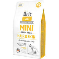 Produktbild von Brit Care Mini Hund Adult Getreidefrei Hypoallergen mit Lachs und Hering für Haut und Fell 2 kg - 2 kg