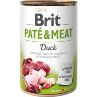 Produktbild von Brit Care Nassfutter für Hunde Adult Ente Pastete Getreidefrei Hypoallergen 6x400 g - 6 x 400 g