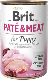BRIT Care Pate & Meat Welpenpastete mit Huhn und Pute getreidefrei 6x400 g - 400 g – Bild 1 von 3