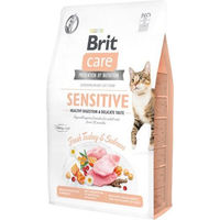 Produktbild von Brit Care Sensitive Katzenfutter Getreidefrei zur Unterstützung der Verdauung 400 g