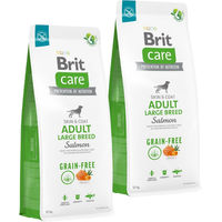 Produktbild von BRIT Care Skin & Coat Getreidefreies Hundefutter Adult Large Breed Lachs 2x12kg