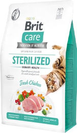 Brit Care Sterilized Urinary Health Nassfutter für erwachsene Katzen getreidefrei und hypoallergen 400 g – Bild 1 von 1
