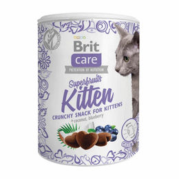 BRIT Care Superfruits Kitten Leckerli Huhn Getreidefrei 100 g - 100 g – Bild 1 von 13