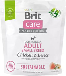 BRIT Care Sustainable Adult Small Breed Hundefutter mit Huhn und Insekten glutenfrei 1 kg - 1 kg – Bild 1 von 2