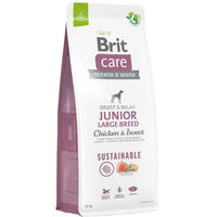 Produktbild von BRIT Care Sustainable Junior Large Breed Hundefutter mit Huhn und Insekten 12 kg - 12 kg