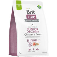 Produktbild von BRIT Care Sustainable Junior Large Breed Hundefutter mit Huhn und Insekten 3 kg - 3 kg