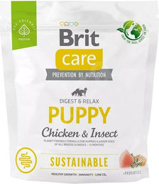BRIT Care Sustainable Puppy Hundefutter mit Huhn und Insekten Bio glutenfrei 1 kg - 1 kg – Bild 1 von 3